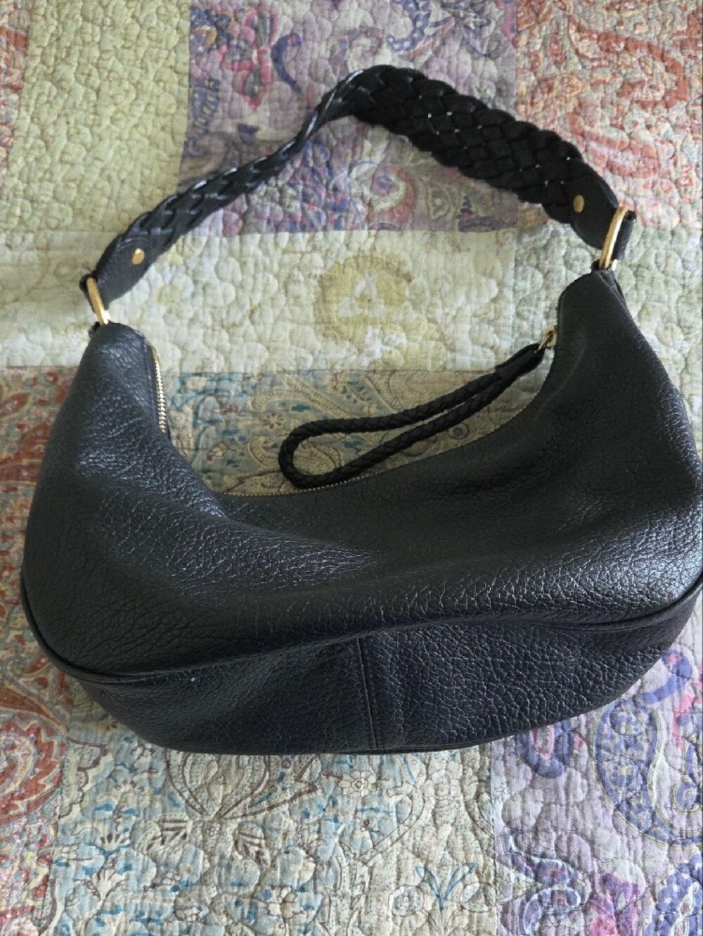 Black Drawstring Shoulder Bag & Gray Leather Tote - Set of Two Michael Kors Bags - Picture 6 of 15